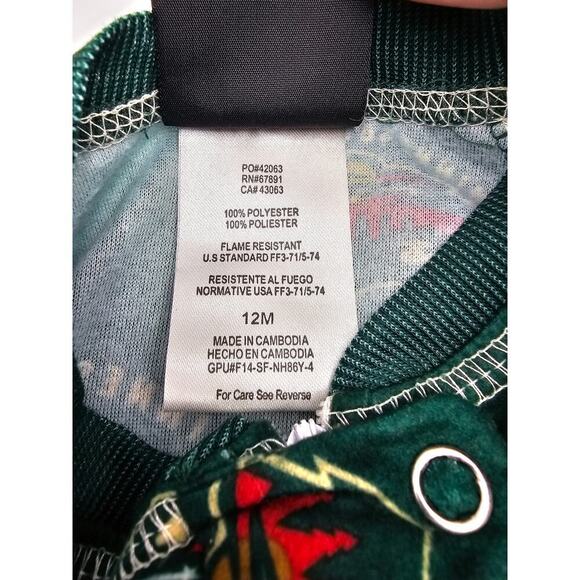 NHL 12M Baby One-piece Minnesota Wild Sleeper NWT - Picture 3 of 6